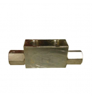 Válvula de retención de control doble de 3/4 "